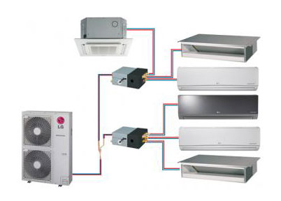 Multi-head split air conditioning systems from Joe Cools Adelaide use the same reverse cycle technology as ducted reverse cycle air conditioning.